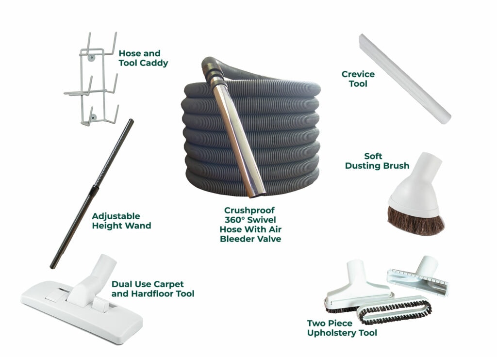 Standard Hose and Attachment Set Kiwivac